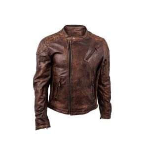 leather jacket product photo in studio