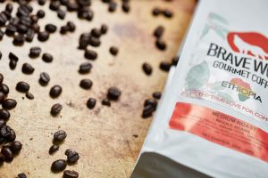 product lifestyle photo for coffee company